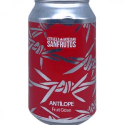 SANFRUTOS  ANTÍLOPE (Lata 33 Cl.) - Lusitania Compañía del Lúpulo