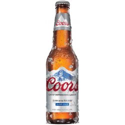 Coors Lager Bottles 330ml - BoozeBud