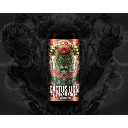 Tartarus CACTUS LION - GLUTEN FREE DIPA - 8.3% - 440mL can - Tartarus Beers