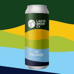 Lakes Brew Co - NZ Pilsner - 4.5% Dry Hopped Pilsner - 440ml Can - The Triangle