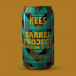 KEES, Barrel Project 2023, Bourbon & Islay BA Imperial Rye Stout, 11.2%, 330ml - The Epicurean