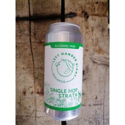 Left Handed Giant Alcohol Free Single Hop Strata 0.5% (440ml can) - waterintobeer