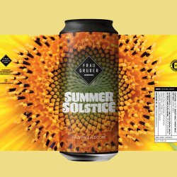 FRAUGRUBER Summer Solstice - FrauGruber Brewing