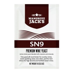 Mead + Perry - Premium Wine Yeast SN9 - Mangrove Jacks - 8g - Brewbitz Homebrew Shop