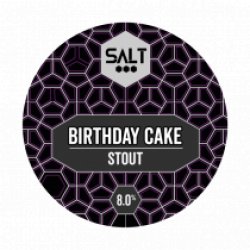 Salt Beer Factory Birthday Cake (Keg) - Pivovar