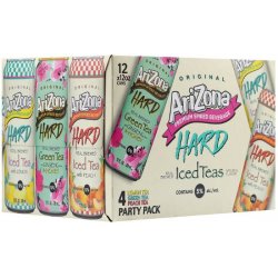 AriZona Hard Tea Variety Pack 12 pack 12 oz. Can - Petite Cellars