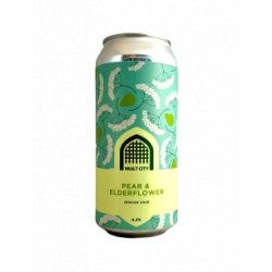 Vault City - Pear & Elderflower (Session Fruited Sour) 44 cl - Bieronomy