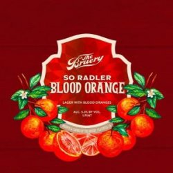 Bruery So Radler Blood Orange 16oz can - Bine & Vine