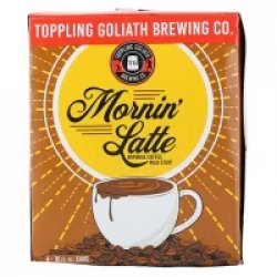 Toppling Goliath Mornin Latte Imperial Milk Stout 16oz 4pk Cn - Luekens Wine & Spirits