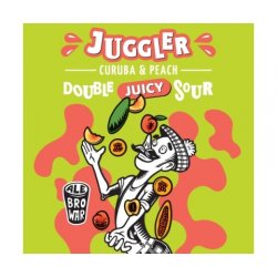 AleBrowar  Juggler with Curuba & Peach  Double Juicy Sour - Browarium