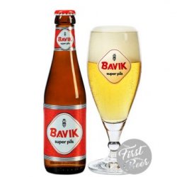 Bia Bavik Super Pils 5.2% – Chai 330ml – Thùng 24 Chai - First Beer – Bia Nhập Khẩu Giá Sỉ