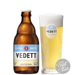 Bia Vedett Extra White 5.4%  Chai 330ml  Thùng 24 chai - First Beer – Bia Nhập Khẩu Giá Sỉ