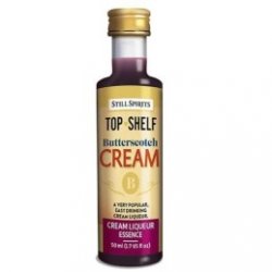 Aromatizante still spirits  Top Shelf Butterscoth cream  50 ml - El Secreto de la Cerveza