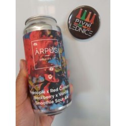 Arpus Pineapple x Red Currant x Blackberry x Vanilla Smoothie Sour Ale 4,5% 0,44l - Pivní lednice