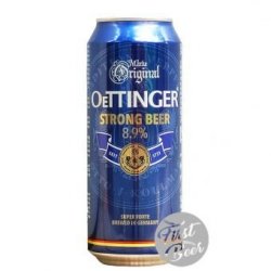 Bia Oettinger Strong 8.9% – Lon 500m – Thùng 24 Lon - First Beer – Bia Nhập Khẩu Giá Sỉ