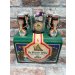 Grolsch Jubileumbier set 6 x 4 flessen plus 6 glazen ter ere van 100 jaar beugelfles 1997 - 44 CL 