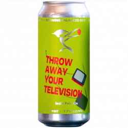 Crooked Pecker Brewing Co - Throw Away Your Television - Left Field Beer