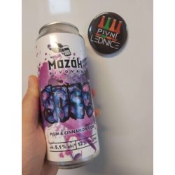 Mazák Plum & Cinammon Gose 12°5,1% 0,5l - Pivní lednice