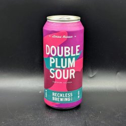 Reckless Brewing Co. Double Plum Sour