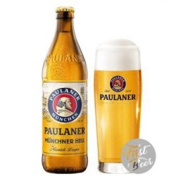 Bia Paulaner Munchner Hell 4.9% – Chai 500ml – Thùng 20 Chai - First Beer – Bia Nhập Khẩu Giá Sỉ