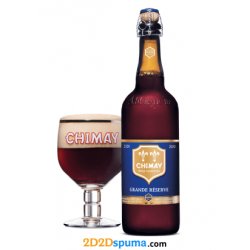 Chimay Grande Reserve 75cl (Azul) - 2D2Dspuma