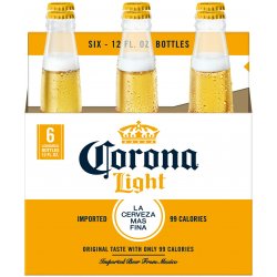 Corona Light 6 pack 12 oz. Bottle - Petite Cellars