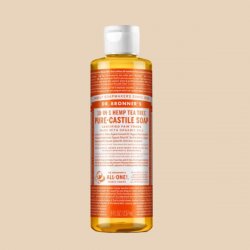 Jabón de castilla 18 en 1. Árbol de té  Dr Bronner’s - Super by dot