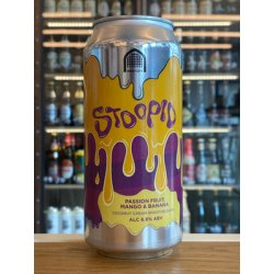 Vault City  Stoopid Passionfruit Mango & Banana  Coconut Cream Smoothie Sour - Clapton Craft