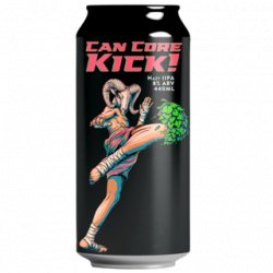 Double Vision Can Core Kick Hazy Double IPA 440ml - The Beer Cellar