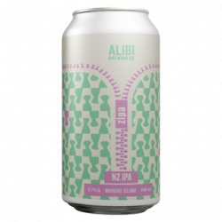 Alibi Brewing Zipa NZ IPA 440ml - The Beer Cellar