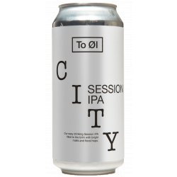 TO ØL City Session IPA 4.5% ABV 440ml Can - Martins Off Licence