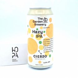 THE GARDEN & CIERZO Hazy IPA Lata 44cl - Hopa Beer Denda