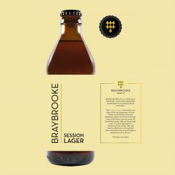 Braybrooke - Session Lager - 3.8% Session Lager - 330ml Bottle - The Triangle