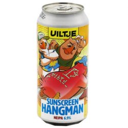 Uiltje Sunscreen Hangman New England IPA 440ml - The Beer Cellar