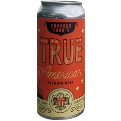 Crooked Crab Brewing Co. True American Lager 6 pack 12 oz. - Petite Cellars