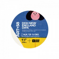Browar Stu Mostów ART+58 DDH New England DIPA