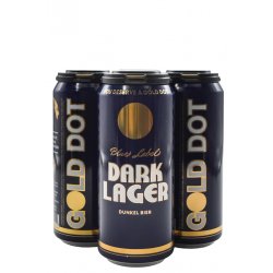 Gold Dot Beer Blue Label Dark Lager
