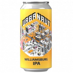 Urbanaut Williamsburg IPA 440ml BB 150225 - The Beer Cellar