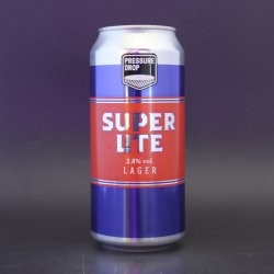 Pressure Drop - Super Lite - 3.8% (440ml) - Ghost Whale