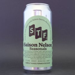 Simple Things Fermentations - Saison Nelson - 6% (440ml) - Ghost Whale