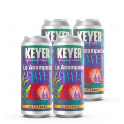 4xCerveza Keyer Dark Lager 473cc - Portal Voy