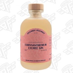 Clumzy Plumzy Chrysanthemum Lychee Gin - Beer Force