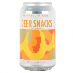 Shacksbury Deer Snacks Cider - CraftShack