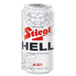 Stiegl - Hell Helles Lager 4.5% ABV 500ml Can - Martins Off Licence