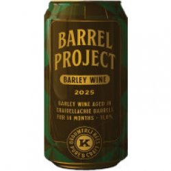 Brouwerij Kees Barrel Project 2025 Barley Wine Aged In Craigellachie Barrels