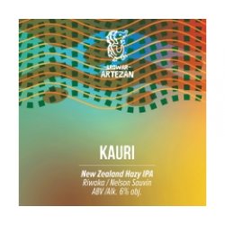 Artezan  Kauri  New Zealand Hazy IPA - Browarium