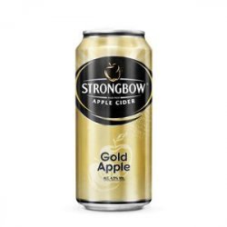 Strongbow Gold Apple Cider 4,5% Vol. 24 x 40 cl Dose - Pepillo