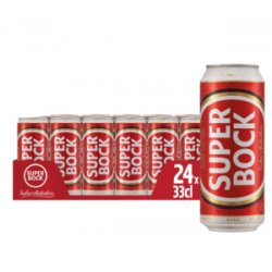 Super Bock Lager 5,4% Vol. 24 x 33cl Dose - Pepillo