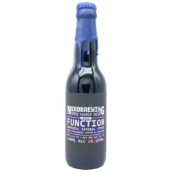 Nerd Brewing - Function - 16.1% Imperial Coffee Oatmeal Stout with Cinnamon - 330ml Bottle - The Triangle