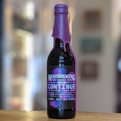 Nerdbrewing - Continue 6th Anniversary - 11.2% Imperial Cacao & Cashew Nut Porter - 330ml Bottle - The Triangle